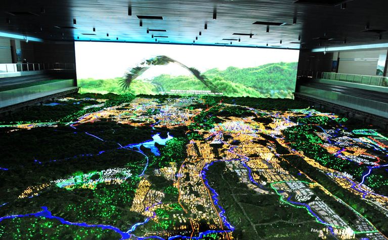 城市規劃數字沙盤